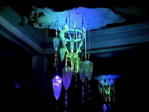 Neopixel Crystal Chandelier with CircuitPython Animations and Speed Control