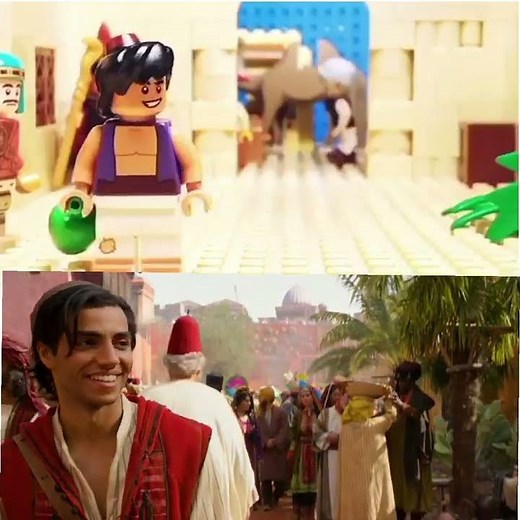 Aladdin one jump ahead 2019 sideby side in LEGO