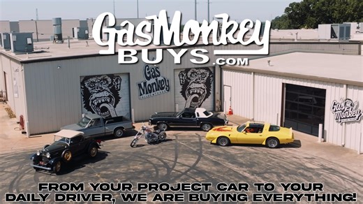 Project cars gathering dust in your garage? 🔑 Let Gas Monkey Buys grab the keys & put cash in YOUR pocket. No monkey business, just real offers and real money...QUICK! 💸 🔗 GasMonkeyBuys.com Cars, bikes, trucks, boats—if it’s got wheels (or floats), we want it. 💸 No bs, just real offers and real money...FAST! | Gas Monkey Garage