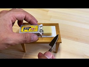 Capsule toy Miniature butter squeeze ミニチュアバタースクイーズ