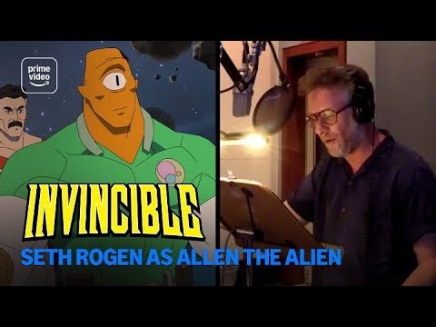 Invincible S4: Seth Rogen as Allen the Alien | Prime Video