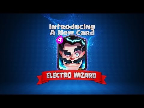 Clash Royale: Welcome to the Arena, Electro Wizard! (New Card!)