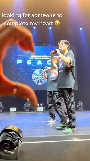 looking for someone to complete my heart 🥹 PCD is really hitting me hard this time. #P1HARMONYinLA Day 2 #P1HarmonyConcert #piwon #p1 #p1h #p1harmony #p1ece #peacetour2022