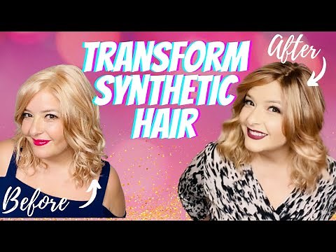 Dying A Synthetic Wig with RIT Dye and ADDING ROOTS! WIG TRANSFORMATION! Make your own SisterWigs!