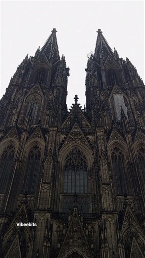 cologne cathedral during rain in Germany