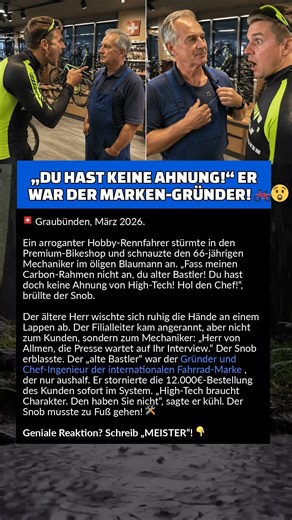 „DU HAST KEINE AHNUNG!“ ER WAR DER MARKEN-GRÜNDER! 🚲😲
