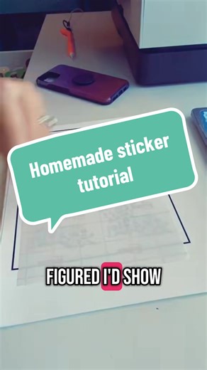 The easiest way to make stickers at home. If you’re wanting to make custom stickers for yourself or for your business or you’re just starting out, this is the best way to get started. @Cricut #stickermaking #stickerturorial #waterproofsticker #stickershop #cricutprojects #homemadestickers #tiktokcreatorsearchinsightsincentive