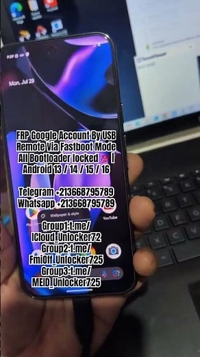 FRP Google Account By USB Remote Via Fastboot Mode All Bootloader locked 💯 | Android 13 / 14/ 15/16
