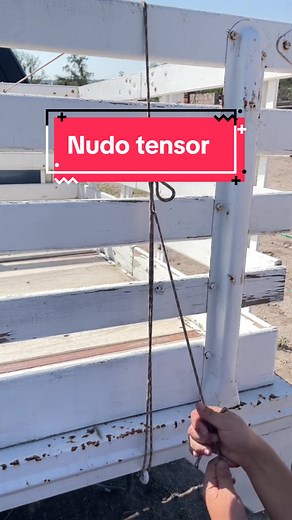 Nudo tensor para tus cargas