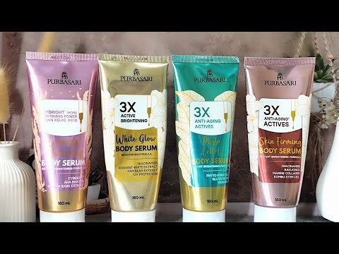 Review Jujur 4 Varian Body Serum Purbasari! Mana yang paling mencerahkan!!!