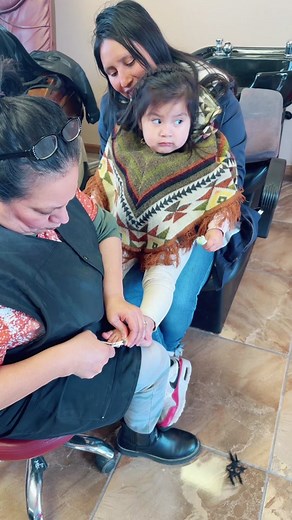 Child's First Pedicure Experience at a Salon