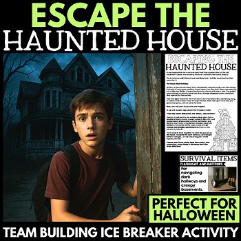 Halloween Team Building Ice Breaker Activities - Haunted House Challenge