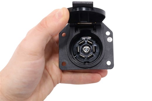 2025 Ford F-250 Super Duty TowSmart 7-Pole, RV-Style Trailer Connector Socket - Vehicle End