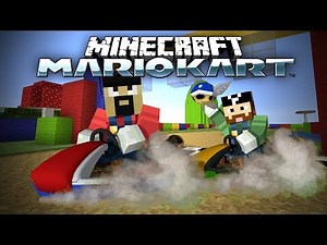 MARIO KART in Minecraft!