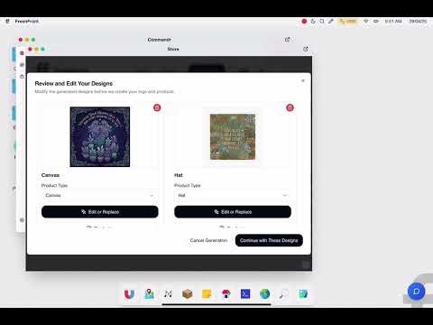 Browser Automation & Store Generation