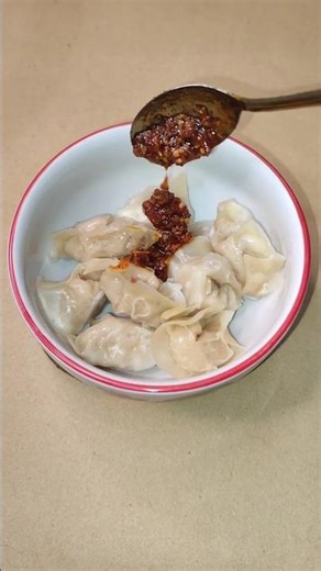 bikin pangsit chili oil buat takjil🥟🥟 #cooking #food