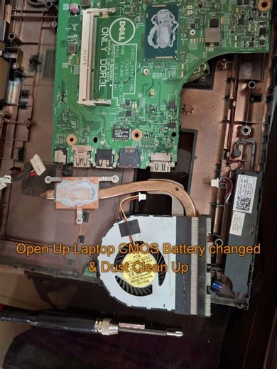 CMOS battery issue #hp #laptoprepair #laptop #vintrago_tech_solution #hpsmart #computer #repair