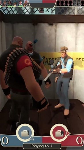 [TF2] When Heavy Enters T-Pose Mode