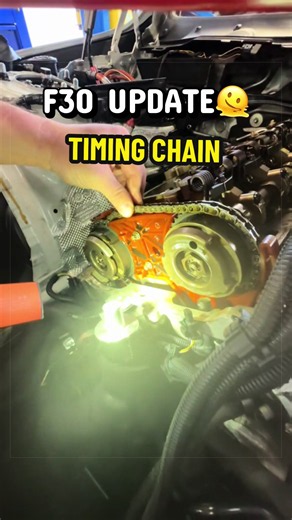 Upgraded Turbo Installed on BMW F30 N20 After Maintenance