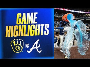 Braves vs. Brewers Game Highlights (6/10/25) | MLB Highlights