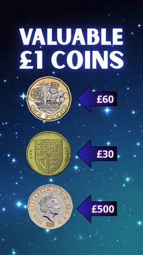 Valuable £1 coins you need to lookout for! #valuablecoins #onepound #rarecoins #coincollectoruk #poundcoin