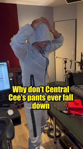 Why don’t Central Cee’s pants ever fall down #celebrity #rapper #centralcee #sagging