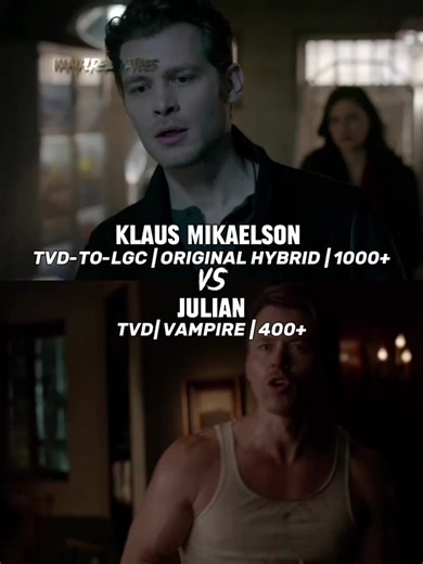 Klaus mikaelson vs Julian #elena #vampirediaries #hopemikaelson #elenagilbert #tvd #klausmikaelson #elijahmikalson #rebekahmikalson #freyamikalson #kolmikalson #hayleymarshall #henrikmikaelson #mikaelmikaelson #esthermikaelson #dahlia #stefansalvatore #damonsalvatore #carolineforbes #lizziesaltzman #josiesaltzman #alaricsaltzman #jeremegilbert #mattdonoven #mikaelson #salvatore #katherinepierce #legacies #theoriginals #marcelgerard #stephaniesalvatore #julian