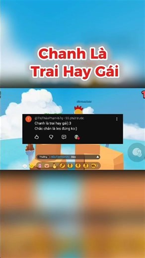 Chanh Là Trai Hay Gái 😭🙏 #tiectrochoi #playtogether #playtogethervng