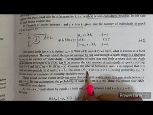 Birth and Death Process