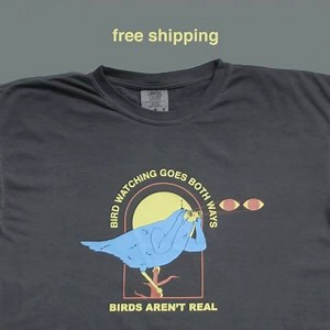 68K views · 72 reactions | Wake up and spread the truth! "Birds" are government surveillance drones. Free shipping with every order! Activism Awaits. | Birds Aren't Real | Facebook