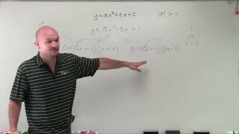Solve by factoring when a is greater than one
