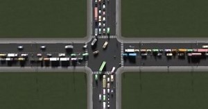 Traffic Flow Measured On 30 Different 4-Way Junctions