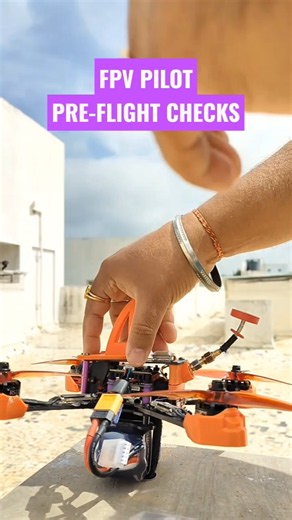 Every FPV pilot pre flight checks... #fpv #drone #fpvdrone #fpvlife #fpvfreestyle #fpvcommunity