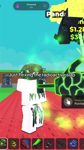 Get Lucky with Roblox: Radioactive Slap Showcase