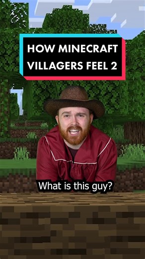 Minecraft Villagers React to Hilarious Actions