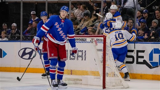 Sabres start strong, roll past Shesterkin, Rangers