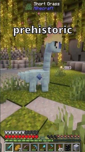 FIND WILD FOSSIL Pokémon in Minecraft's LUSH Caves