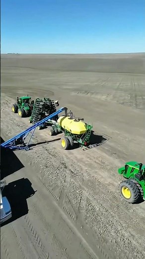 High-Tech Seeding with Air Seeder & Auger Cart | Precision Farming