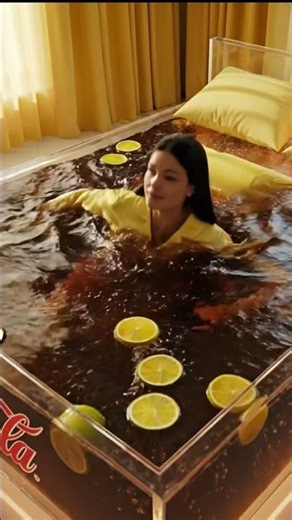 ASMR Fantasy Bed | Would You Sleep on a Coca Cola Bed? #asmr #asmrbed