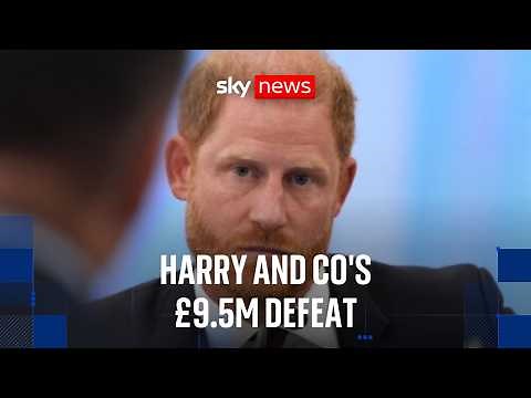 Prince Harry and claimants suffer crushing defeat in Daily Mail privacy case