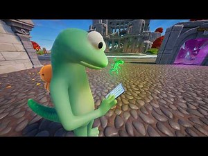 This is Fortnite's FIRST EVER Item to do THIS!!! 🦎 (Tom Lizard Review - Disney Pixar's HOPPERS)