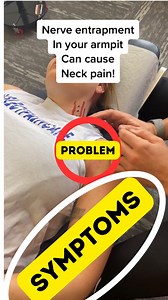 Did you know that adhesion doesn’t have to be close to your symptoms to cause symptoms? The large bundle of nerves that leave the side of your neck and go into your armpit are commonly entrapped when patients come in with neck symptoms. That means anytime the shoulder is engaged, those nerve roots pull tight and irritate the discs next to them. When you remove the adhesion, the nerves are free to move and there is far less irritation on the nerve roots. How do we fix it? With our hands, a hand t