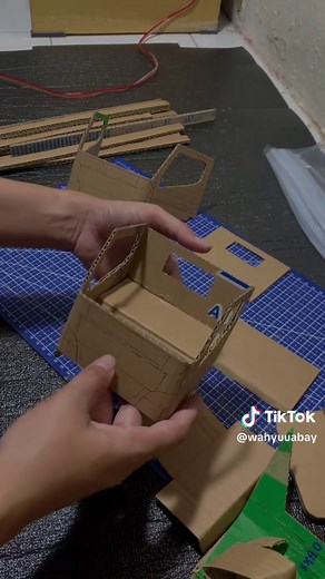 Cara Membuat Truk Oleng dari Kardus