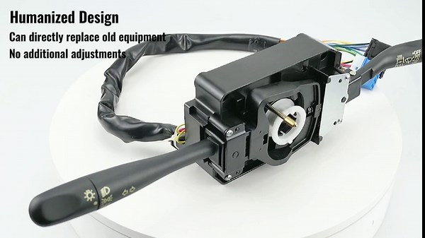 8973640740 Turn Signal Light Switch & Wiper Dimmer Column Stalk Switch for Isuzu NPR NQR GMC Multi-Function Steering Wheel Combination Control Switch