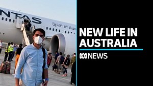Afghan refugee begins new life in Australia