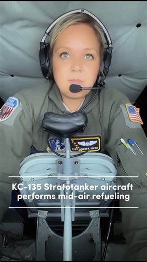 28K views · 540 reactions | KC-135 Stratotanker refueling in mid-air | Fighter USA | Facebook