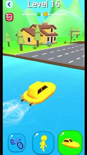 Shape shifting 🚲🚁🚗 All Levels Gameplay Walkthrough Android,ios Max Level PT16