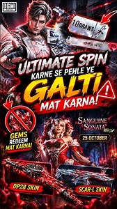 BGMI Ultimate Spin Trick 😱 Vouchers Use Karo, Gems Save Karo!