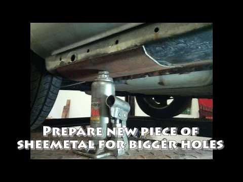 Treating the rust on a 2004 Ford Taurus
