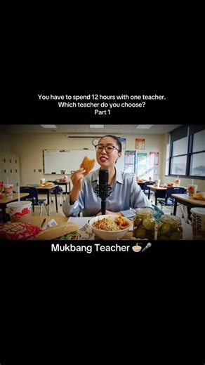 You have to spend 12 hours with one teacher! #aicontent #whichone #pickone